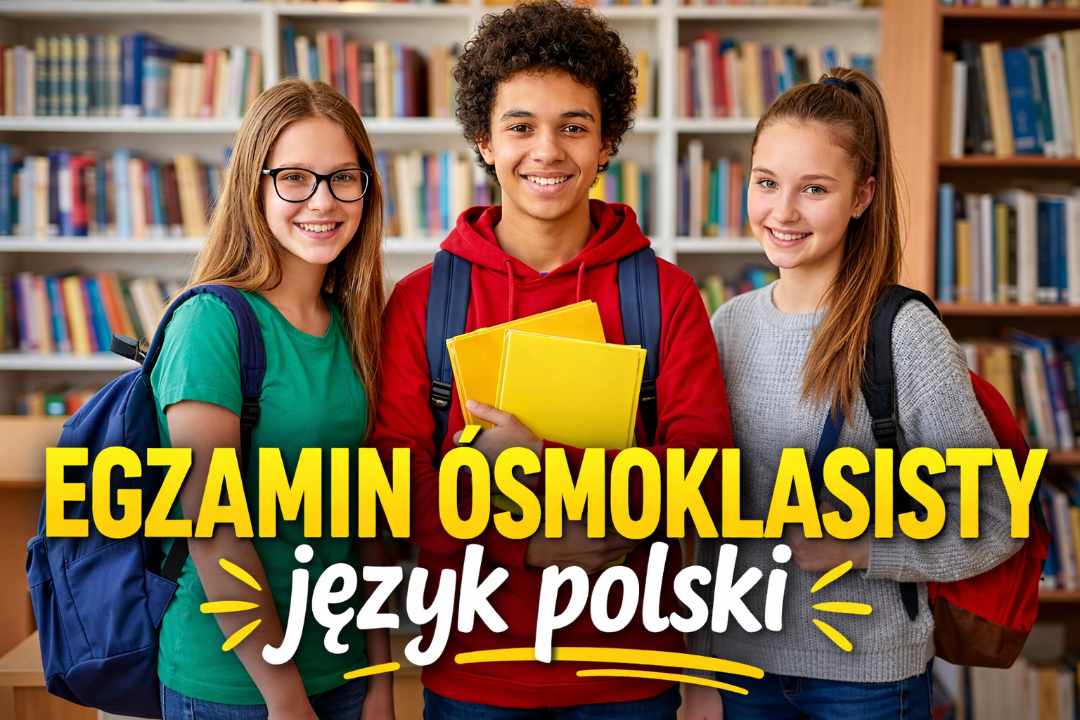 Egzamin ósmoklasisty - język polski